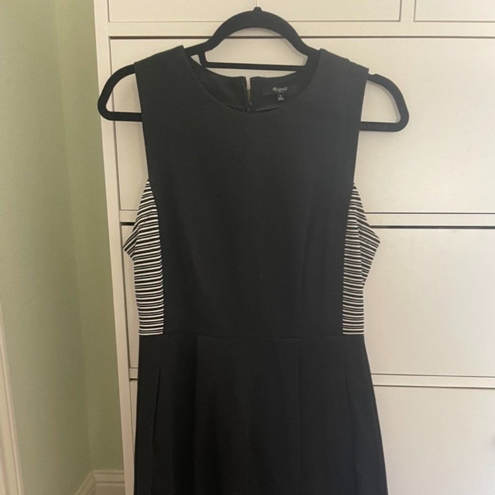 Madewell black cotton dress - Size 8